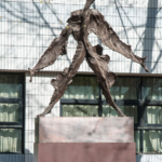 aviatore sculpture richar brixel