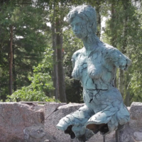 Sculpture exhibit in Odensbacken 2014